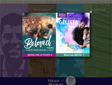 Tablet Screenshot of hourofpower.nl